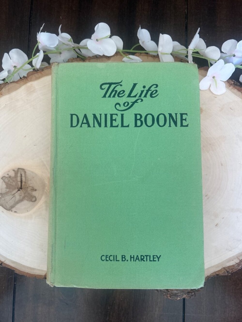 The Life Of Daniel Boone By Cecil B. Hartley Grosset & Dunlap Hardcover